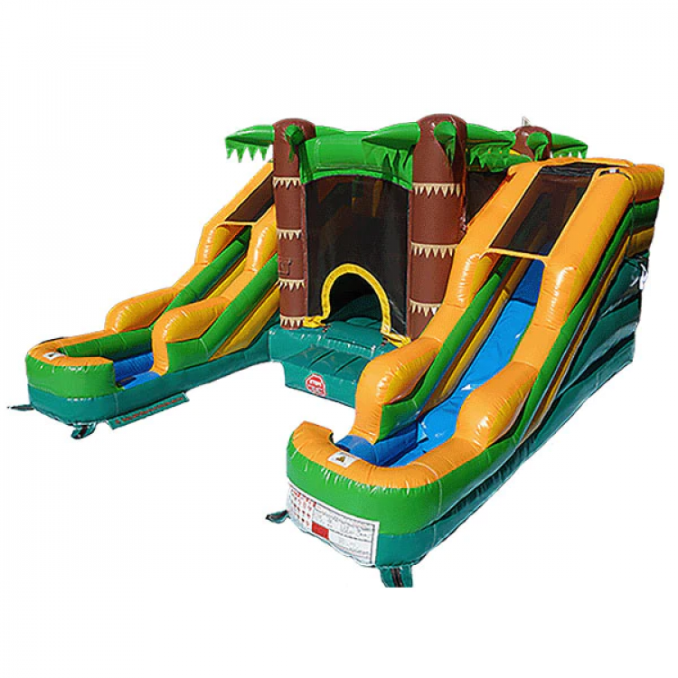 Palm Tree Combo Bounce House (Wet/Dry)