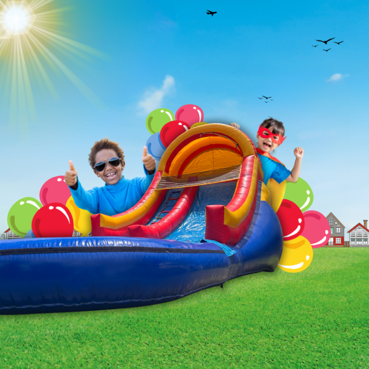 15' Jumbo Waterslide