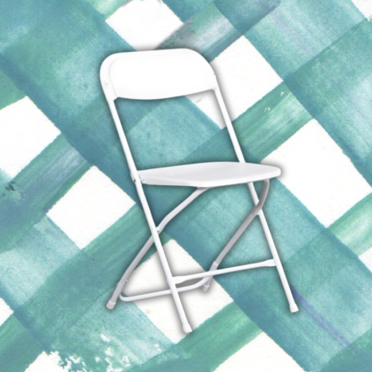 Folding Chairs (White)